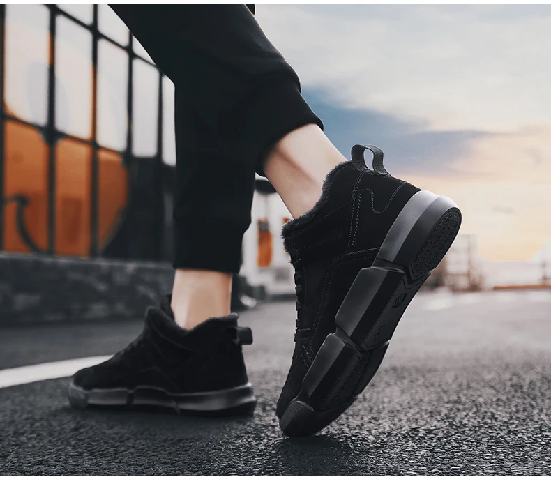 Tenis Masculino zapatos hombre зимняя плюшевая теплая Мужская теннисная обувь спортивная обувь мужские тапочки плоские туфли Tenis Plataforma