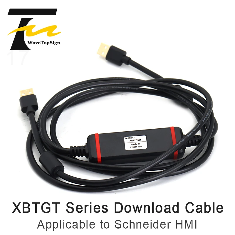 WaveTopSign Kabel Pemrograman Layar Sentuh Mesin Manusia Kabel Data HMI