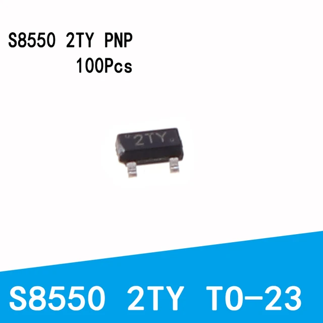 100pcs/lot SS8050 SOT-23 NPN SMD Transiator