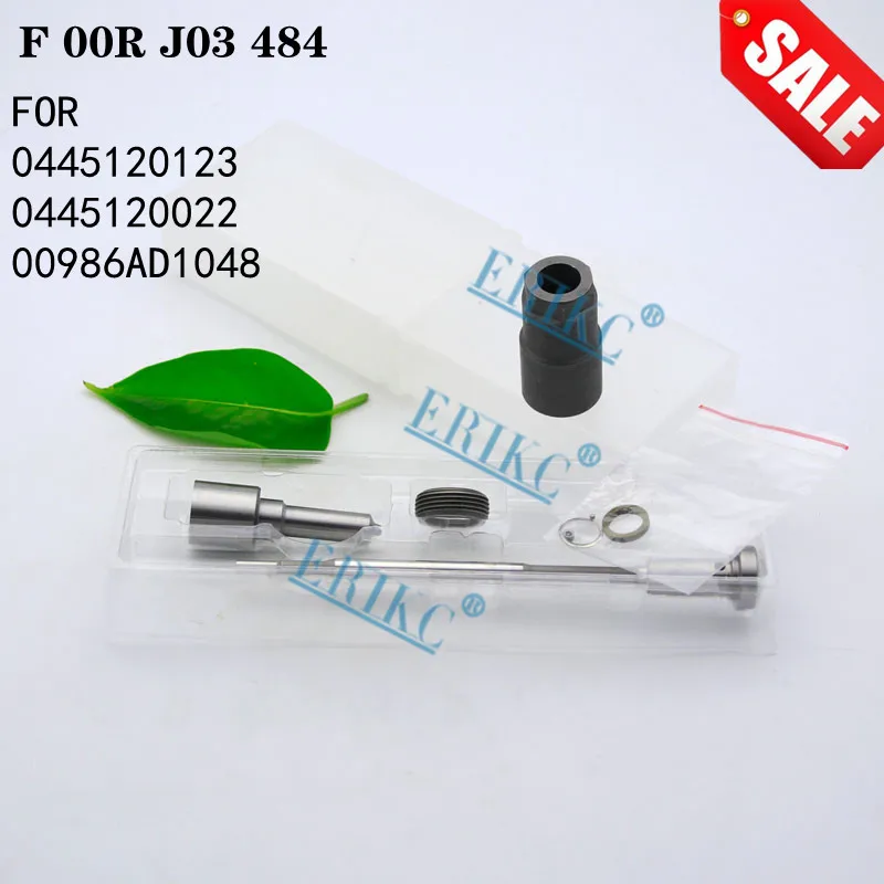 

ERIKC F 00R J03 484 Overhaul Repair Kits NOZZLE DSLA140P1723 Valve F 00R J02 130 Nut F 00R J00 841 for 0 445 120 123