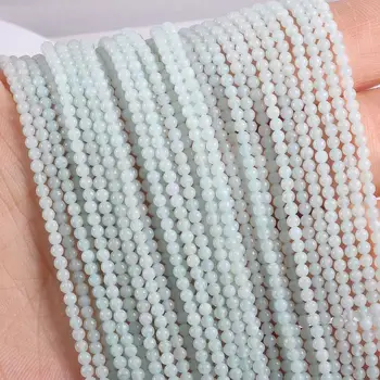 

2020 New Wholesale Natural Stone Beads Bright Jades Beads for Jewelry Making Beadwork DIY Bracelet Accessories 2mm 3mm