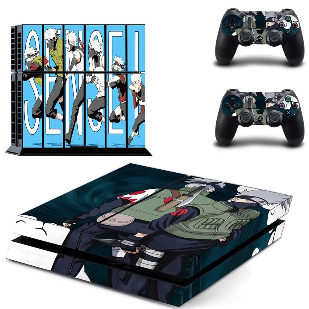 DPTM1907 PS 4 стикеры Naruto PS4 Виниловая наклейка для кожи Play station 4 Наклейки Adesivos Pegatinas для консоли playstation 4 и 2 контроллера - Цвет: DPTM1907