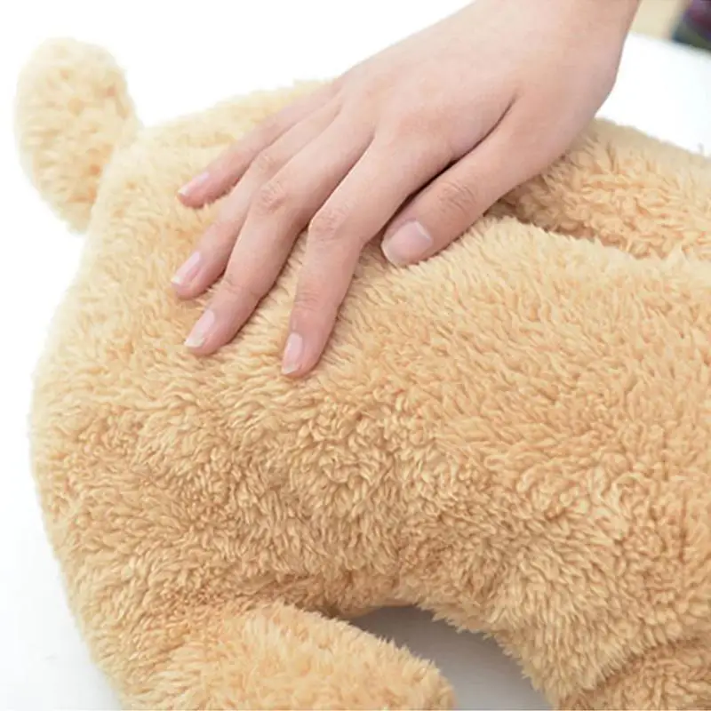 Novelty Napkin Holder Cute Teddy Plush Doll Tissue Box Cover Dispenser