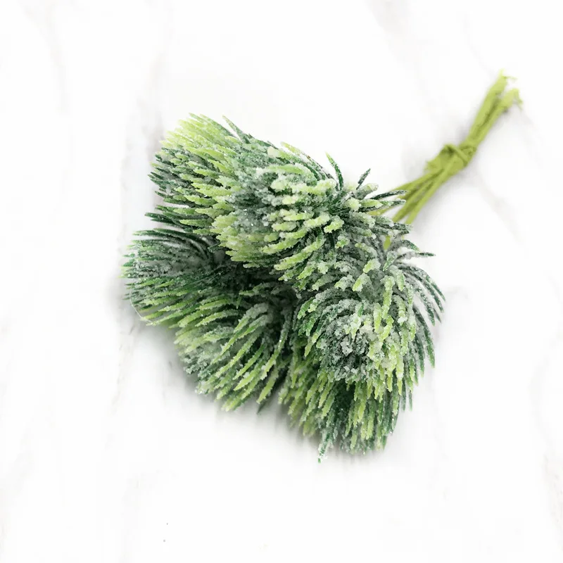 SMARIHAS Artificial plastic plant simulation Christmas pine cone pine branch wedding decoration family party decoration flower - Цвет: see chart
