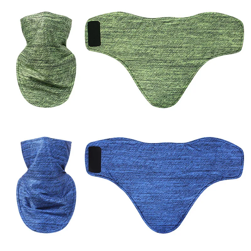 Winter Outdoor Skiing Mask Snowboard Bibs Motorcycle Cycling Warmer Sport Mask Pirates 3D Printed Fleece Triangular Scarf