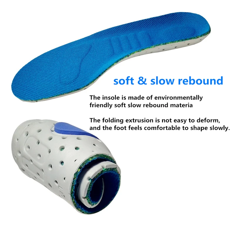 Cresfimix unisex light weight shoes insert pads male plus size high quality running sport shoes insoles plantilla de zapatos a08