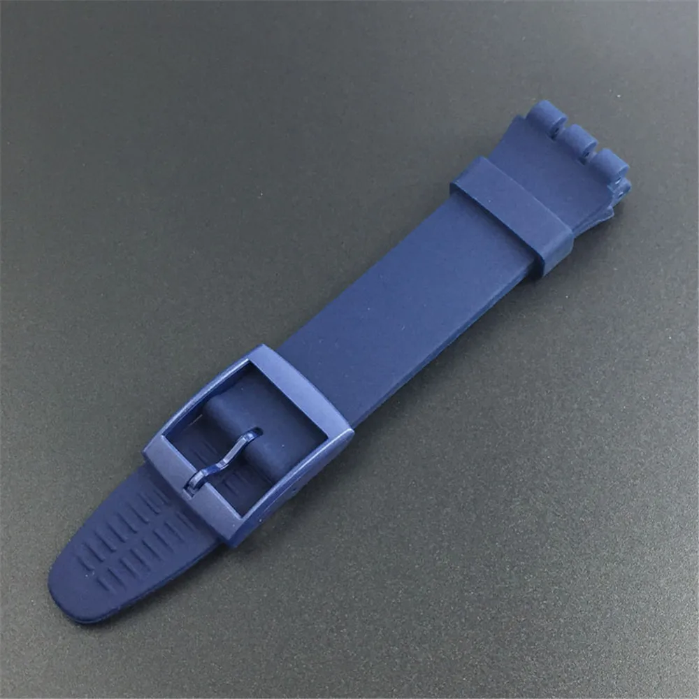 Silicone Watch Strap - Soft Rubber Replacement Wristband Bracelet