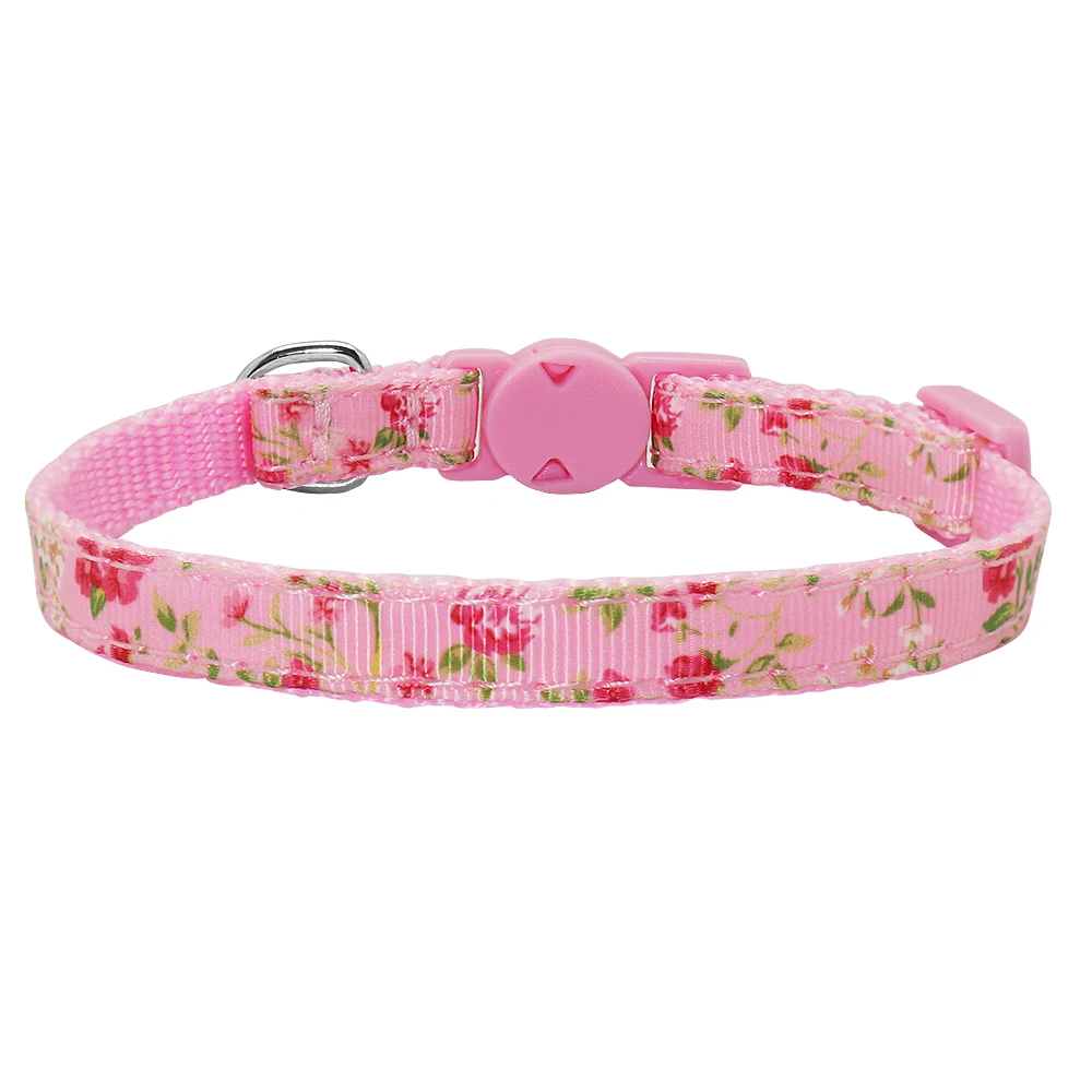 Personalized Cat Collar Quick Release Collars for Small Cats Cute Kitten Cats Name ID Tag Collars With Bell Pet Accessories