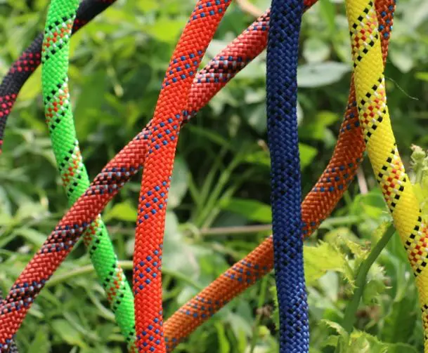 9 мм скалолазающая веревка динамическая с сертификатом CE 50 м/рулон|rope swing rope|rope