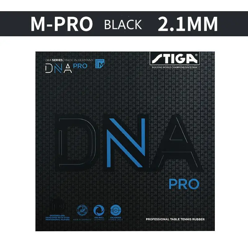 Новое поступление Stiga DNA H Pro(xu Xin б/у серия) M PRO резинки для настольного тенниса, изготовленные в Германии, для пинг-понга с губкой - Цвет: M PRO