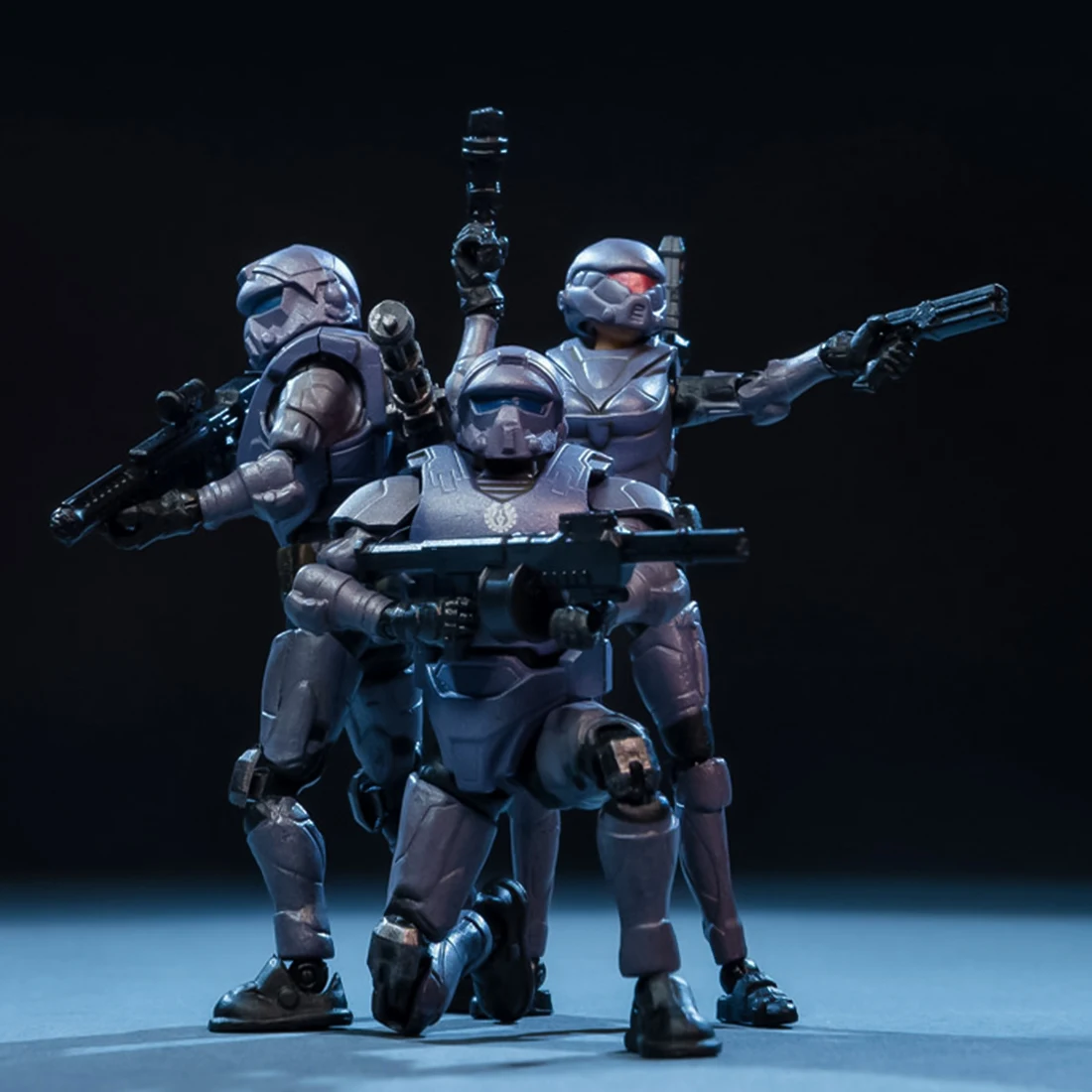 7,6 см маленький солдат Модель 3D Сборка съемная модель солдата DIY ствол игрушка с высокой степенью уменьшения-Ride Chilian Team