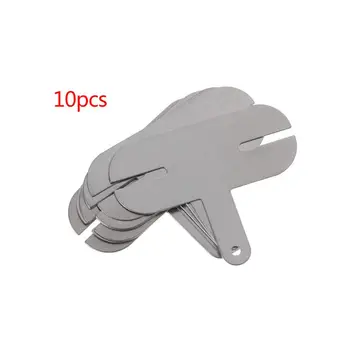 

10PCS 18650 Power Lithium Batteries T-Shape Nickel Plated Steel Battery Connection Lead-out Sheet Spot Welding Film
