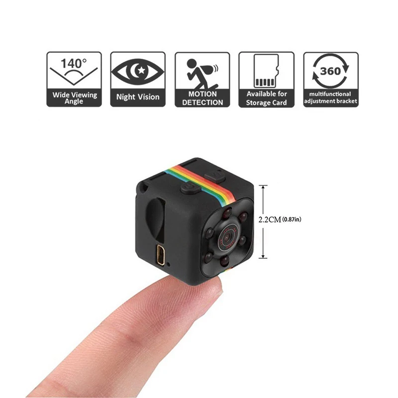DZLST SQ11 мини камера HD 1080P датчик ночного видения Видеокамера движения DVR микро камера Спорт DV видео камера SQ 11 маленькая камера мини