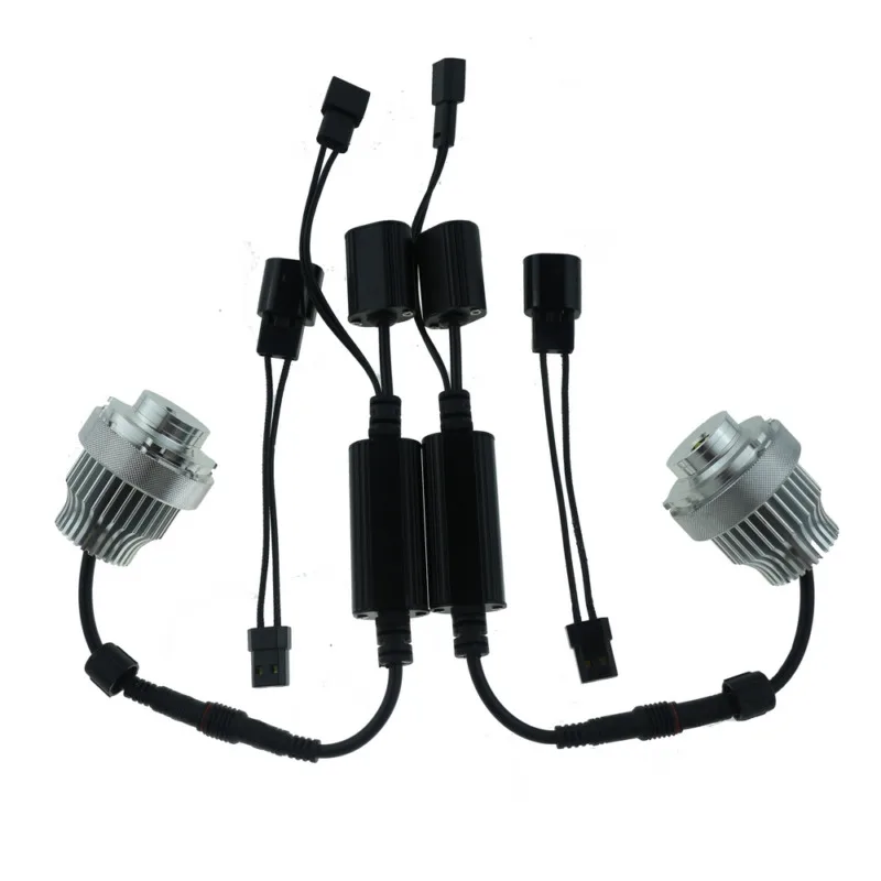ORIGINAL  2pcs Angel Eyes Light Markers 80W Halo Headlight Bulbs Xenon Shockproof