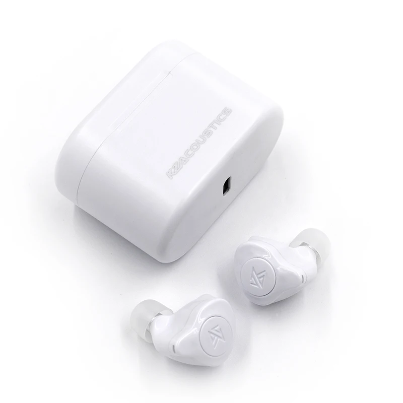 KZ S2 True Wireless TWS Earphones Bluetooth v5.0 Hybrid 1DD+1BA Game Earbuds Touch Control Noise Cancelling Sport Headset