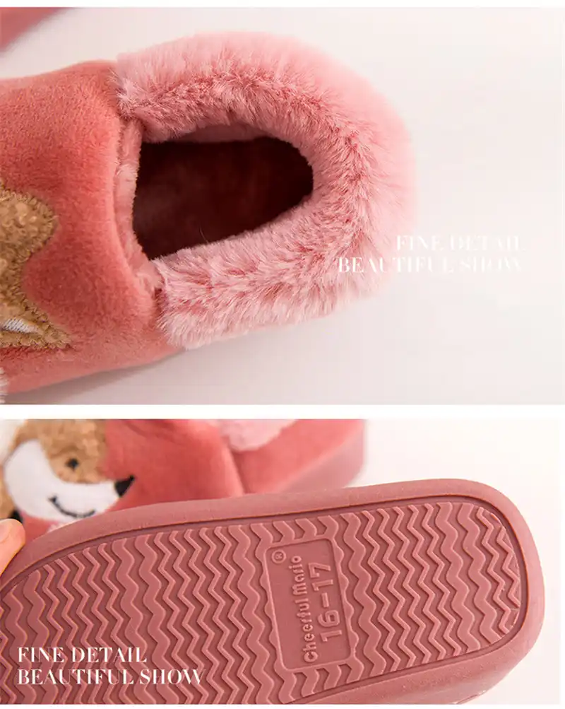 bedroom shoes for girls on Cute Kids Slippers Shoes Cartoon Fox Animal Indoor Slippers For 1 5 7years Child Boys Girls Home Shoes Bedroom Slippers Slippers Aliexpress