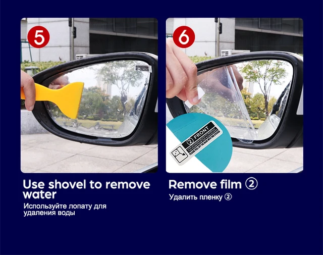 For Subaru Xv 2011~2020 Car Rearview Mirror Anti Fog Film Anti