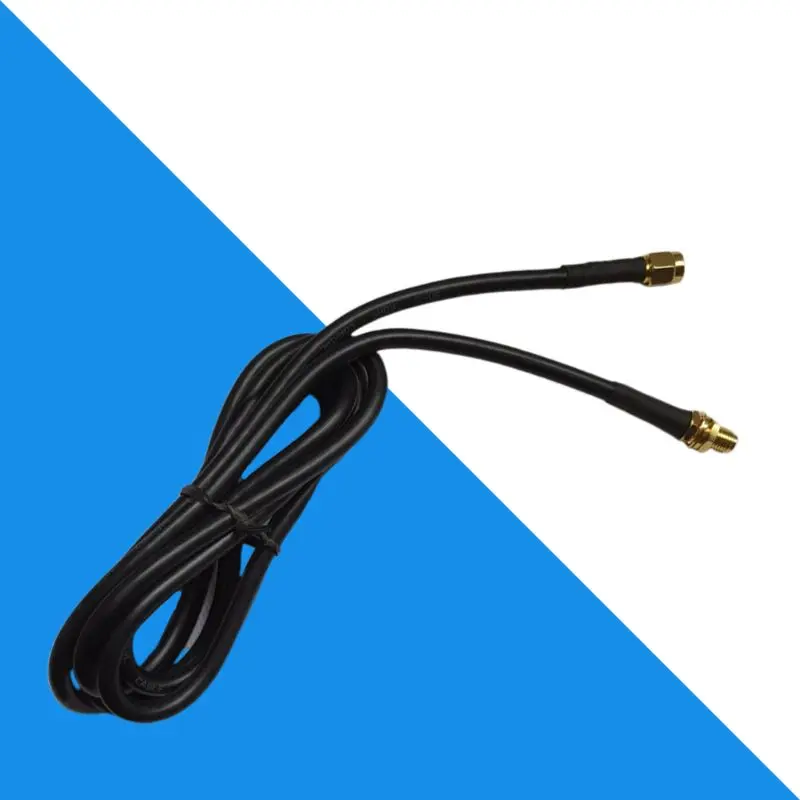 RG58 SMA мужской SMA для женщин соединитель РЧ-кабелей адаптер wifi антенна Расширение