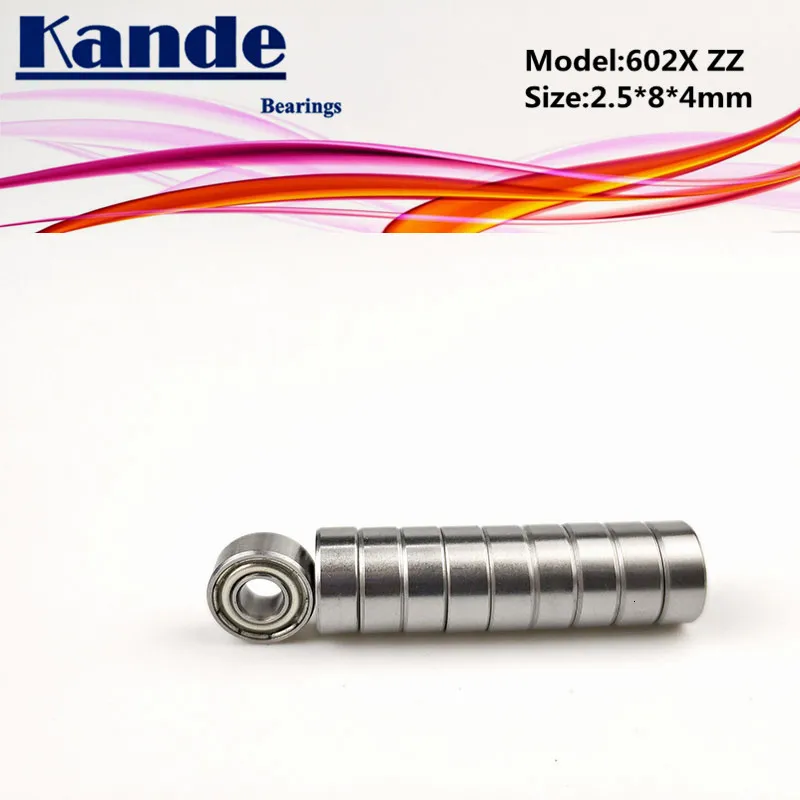 10 шт. 602X ZZ 602XZZ миниатюрные подшипники 602X шарикоподшипник 2,5x8x4
