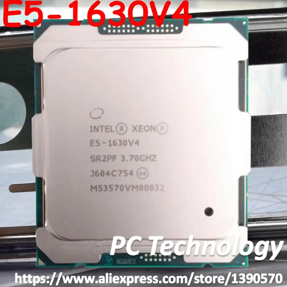 Оригинальный процессор Intel Xeon QS версия E5 1630V4 3 70 ГГц 4 ядра 10 МБ 140 Вт 1630 V4 с
