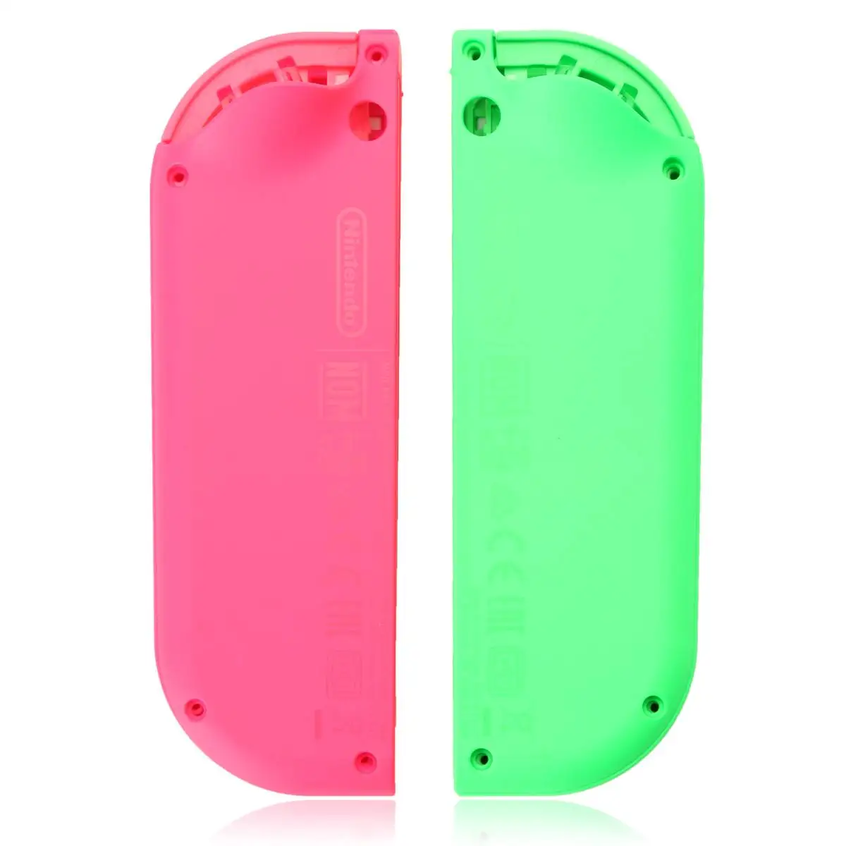 Сменный корпус, жесткий корпус, кожаный чехол для kingd Switch NS Joy-Cons, контроллер, зеленая Лицевая панель, крышка для joycon, запасная часть