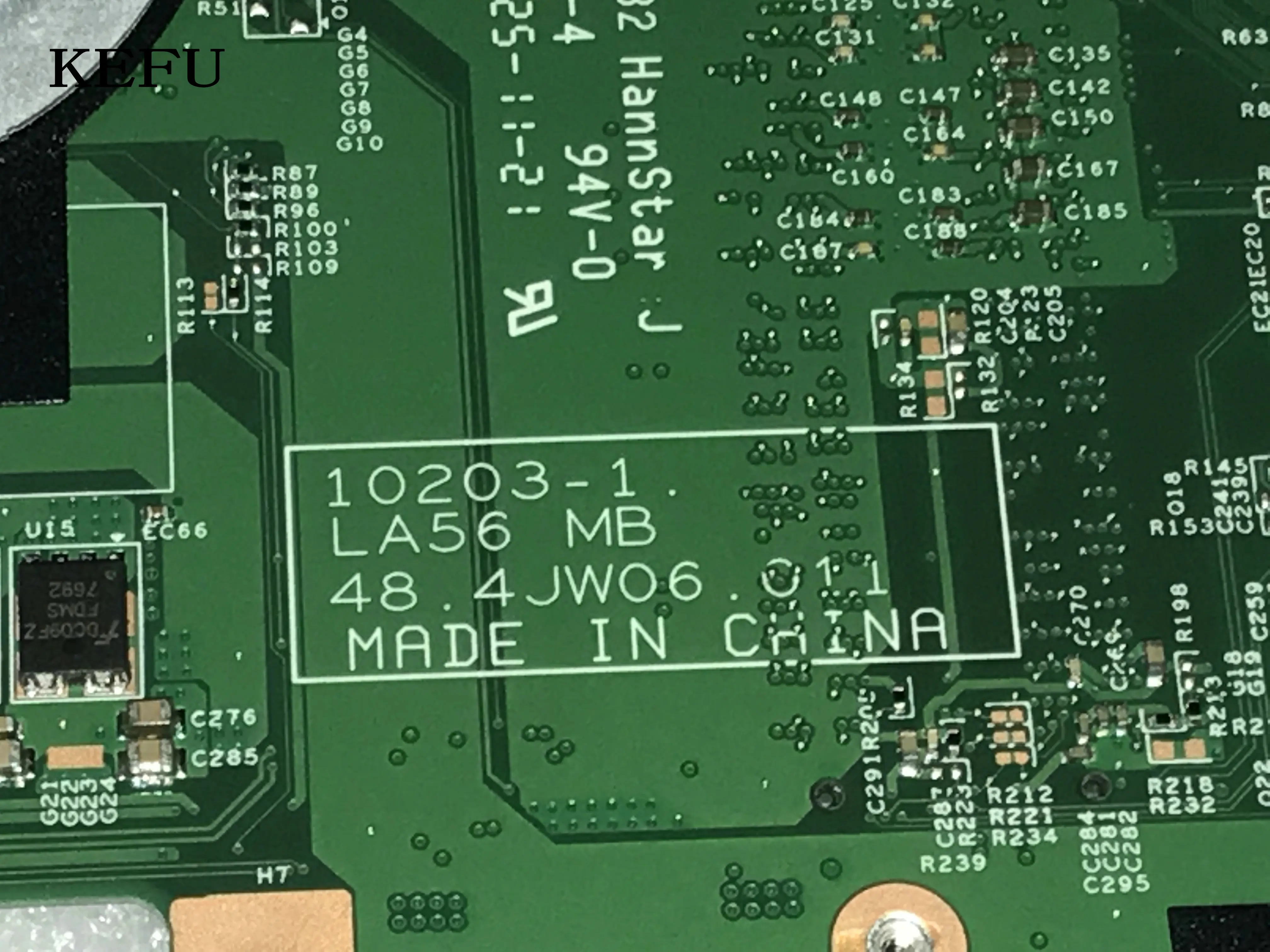 Pаспродажа KEFU сток, 10203 1 LA56 MB 48.4JW06.011 для lenovo B560 материнская плата для ноутбука, GT310M 1GB (не подходит v560, квалифицированный ОК)