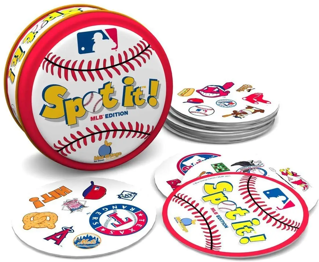 Spot-It MLB Edition вечерние бейсбольные карты