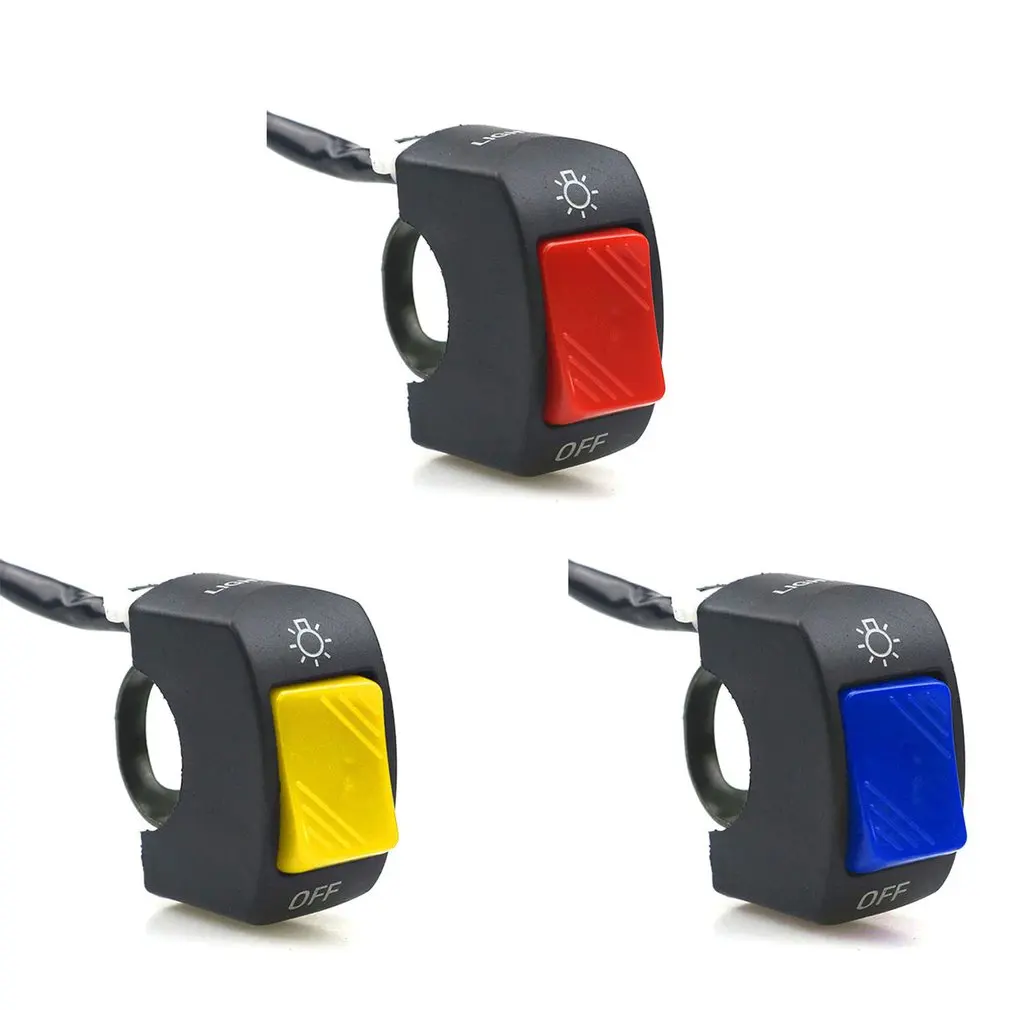 12V Motorcycle on off Switch Electric Vehicle Accessories Second-line Headlight IP65 Waterproof Anti-corrosion | Автомобили и
