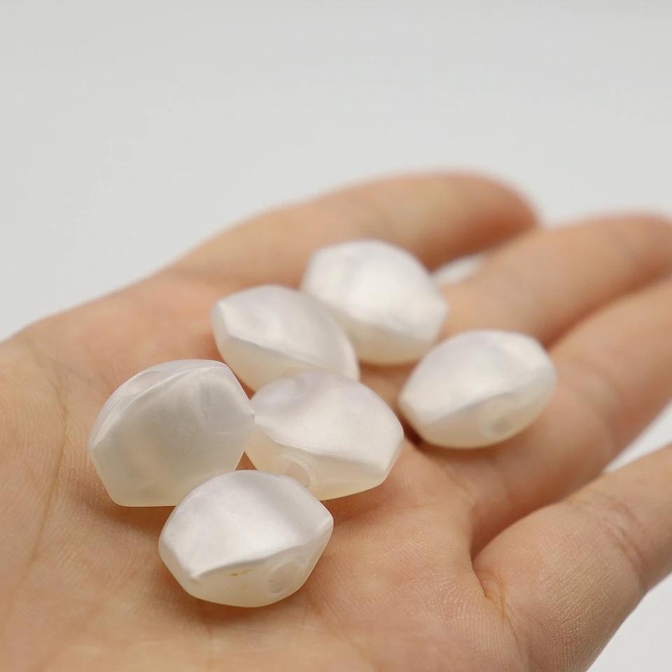 6 Manopole Per Chitarra, Bianco Perla, Pulsanti Per Meccaniche A Testa Quadrata
