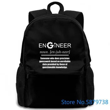 

Engineer - Noun (COG Design) - Novelty Job Title Mens - Joke New Harajuku women men backpack laptop travel school adult