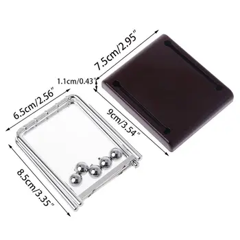 

Cradle Steel Newton's Balance Ball Physics Science Pendulum Fun Desk Toy Gift