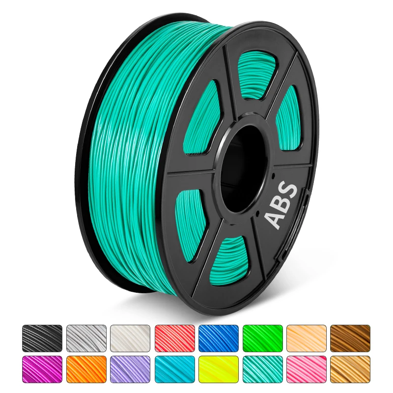 ABS  3D Printer Filament 1KG 1.75MM Children Creative Model Material Non Toxic Tolerance +/-0.02 Electroplating BELIVEER filament polycarbonate 3D Printing Materials