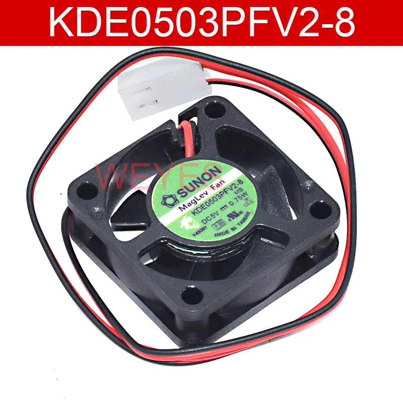 Оригинальный двухрядный охлаждающий вентилятор SUNON KDE0503PFV2-8 DC5V 0 75 W 30x30x10 мм |