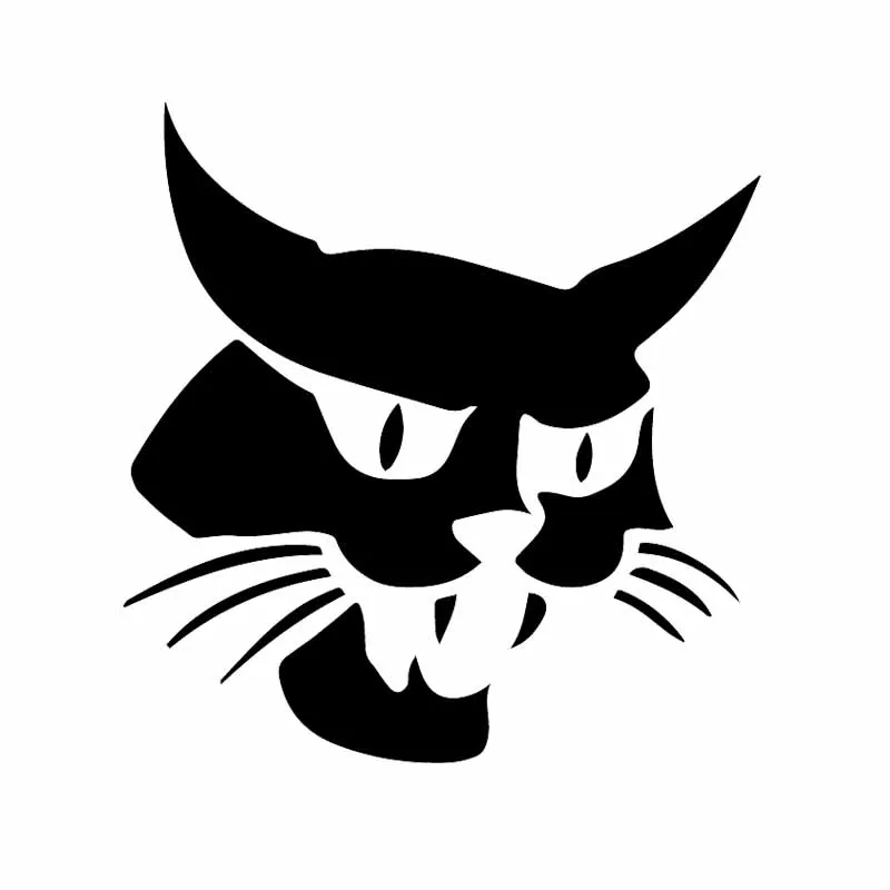 16 см * 15 автомобильные наклейки Fun Bobcat Windows ПВХ талисманы графические Украшенные |