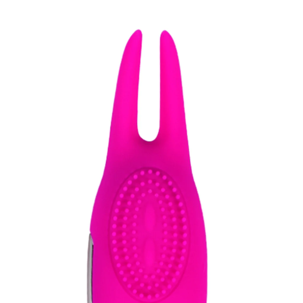 Waterproof Silicone Male Peni s Vibrating Ring Sleeve with Rabbit Ears Delay Ejaculation Vibrator Massager for Couples 