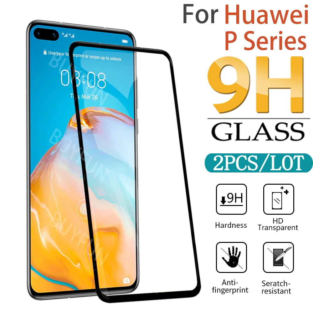 Купить 2 шт. закаленное стекло для Huawei P40 Lite E 5G 2020 Защитное P30 P10 P20 pro защита экрана  | Стёкла и плёнки для телефонов (4001298770084)
