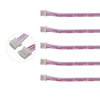 

10Pcs JST PH 2.0 3 Pin Connector Pitch 2.0mm 3P Female to Female Double Head Terminals Cable Wire Connectors 20CM Length 26AWG