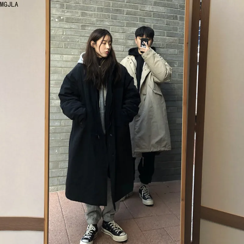 

Winter clothes in 2020 the new Korean version of loose medium and long lamb fur coat cotton jacket and cotton-padded jacket