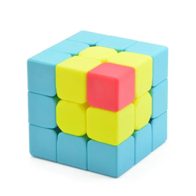 3X3X3 Единорог волшебный куб Забавные игрушки красочный сэндвич гусеница вогнутый