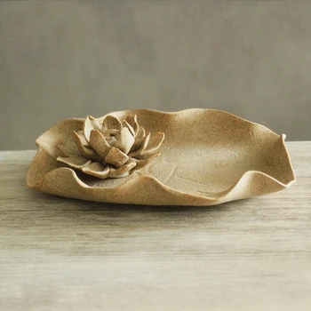

Coil Retro Incense Burner Ceramic Incense Holder Creative Home Decor Buddha Buddhist Ornaments Gift Ceramic Statue Censer LZD008