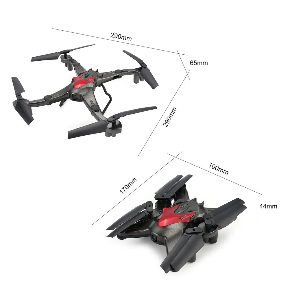D70WG 2,4G 6-осей, Камера Дрон 0.3MP Wi-Fi Камера FPV RC Drone складной беспилотный летательный аппарат с удержания высоты «Безголовый» 3D сальто Скорость переключатель