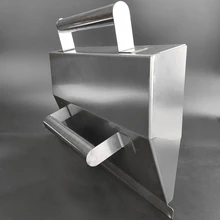 Штукатурка скребок с ручкой из нержавеющей стали шпатлевка нож штукатурка скребок Ступка против скольжения цемента украшения стен штукатурки инструменты