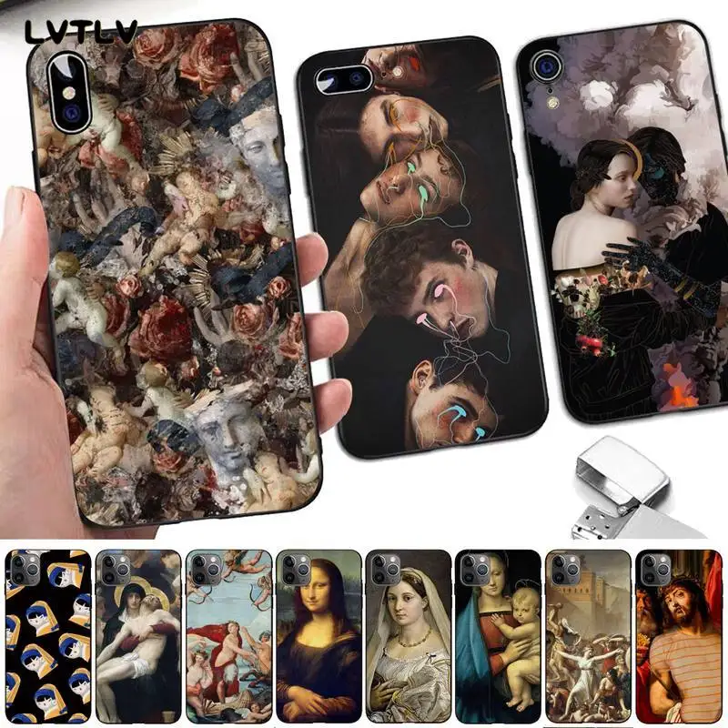 Мягкий чехол из ТПУ для iPhone 13 8 7 6 6S Plus X 5 2020 XR 11 pro XS MAX | Мобильные телефоны и