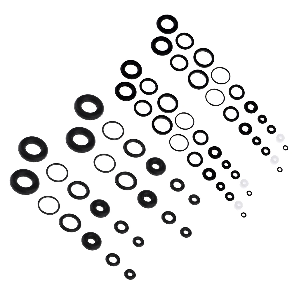 8Pcs/Set Airbrush Rubber O- Sealing Gasket Washer Seal Assortment Set