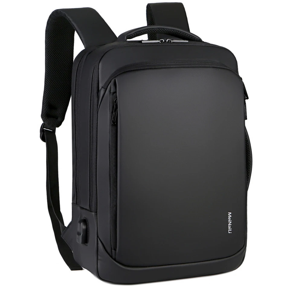 

Waterproof Back Pack with USB Charging Litthing Laptop Backpack Mens Backpacks Business Notebook Bags Male Travel Backpack