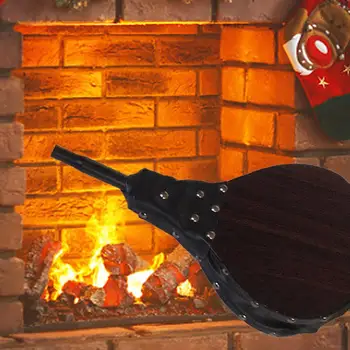 

49*19cm Fireplace Wood Bellows Wood Barbecue BBQ Air Blower Bonfire Campfire Brown BBQ Tools For Outdoor Wild Donkey Firing Tool