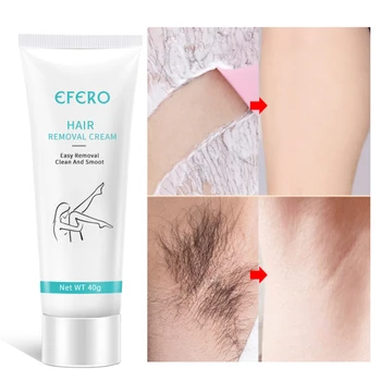 

EFERO Hair Removal Cream Painless Hair Removal Cream facial Removal cream Body Bikini Leg Facial Hair Remover Cream healthy care