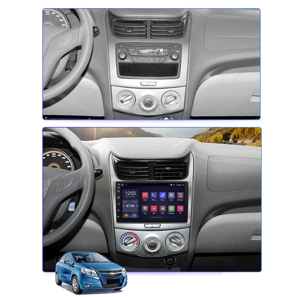 RAM2G + 32G автомобильное радио для Chevrolet Sail 2010 2011 2012 2013 Автомобильная Мультимедийная