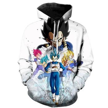 

New Dragon Ball Hoodies 3d Printed Men's Hoody Sweatshirts Unisex Hip Hop Pullover With Big Pockets Tops Clothing Plus Size