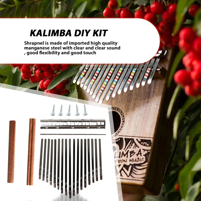 17-Key Kalimba DIY Keys Bridge Set Thumb Piano Musical Instrument Accessory 5
